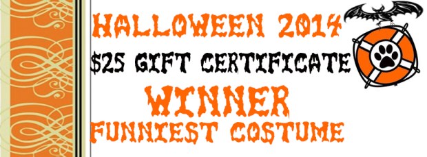 SALTY DOG HALLOWEEN BANNER FUNNIEST