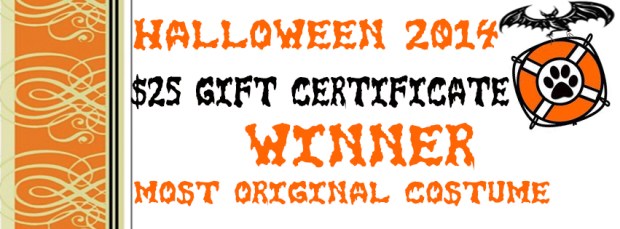 SALTY DOG HALLOWEEN BANNER original